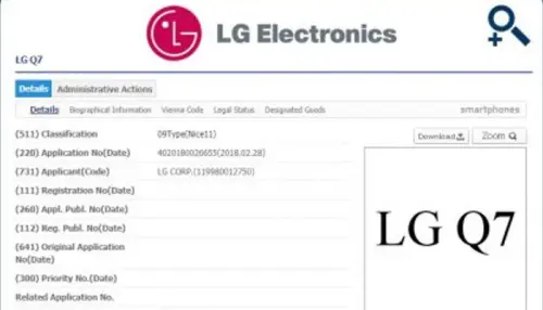 Per LG Q7 confermato il processore MediaTek