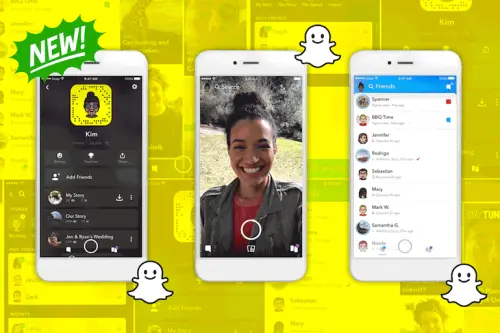 Snapchat: svelato il nuovo design dell'applicazione per iOS