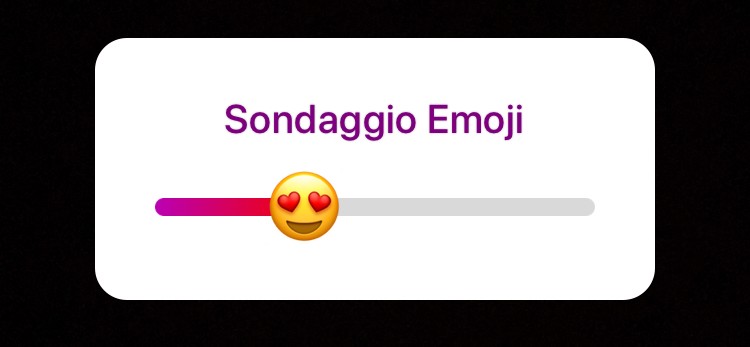 Su Instagram arriva il nuovo sondaggio Emoji