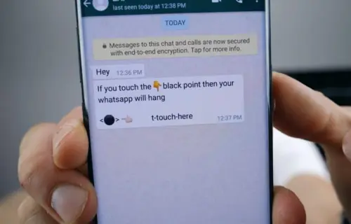 Il bug Black dot infetta anche iMessage, ecco come risolvere