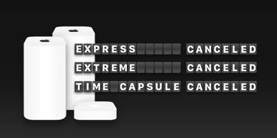 AirPort: Apple sospende ufficialmente la produzione dei router WiFi