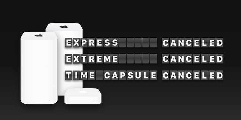AirPort: Apple sospende ufficialmente la produzione dei router WiFi