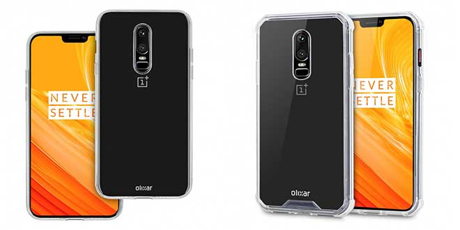 OnePlus 6, design senza segreti grazie ad una cover: e c'è pure il notch