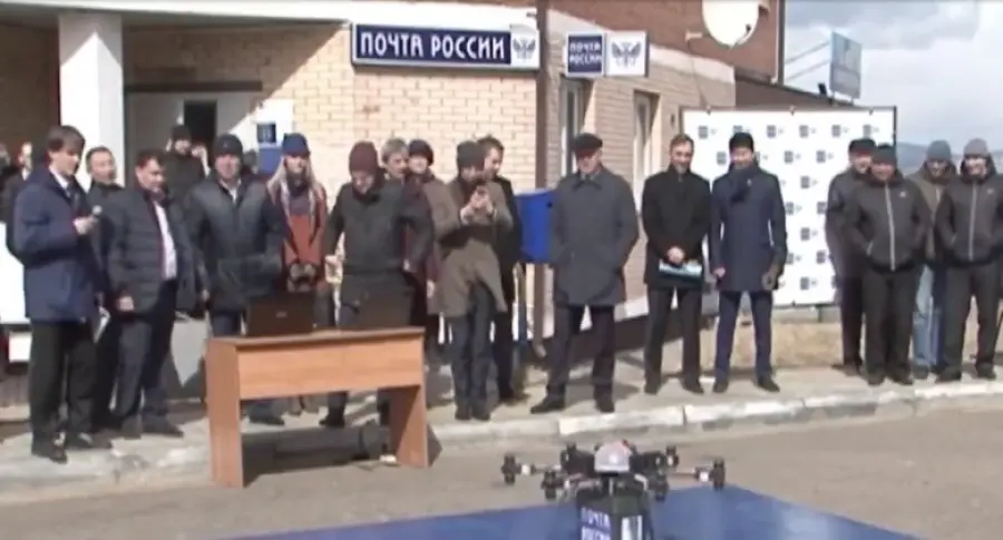 Drone postino russo, il primo test è un fallimento