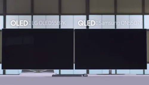 Samsung sminuisce i TV OLED LG per i problemi di burn-in