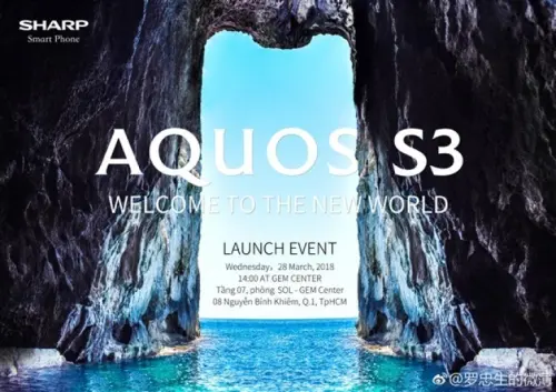 Sharp Aquos S3 disponibile da Aprile 2018