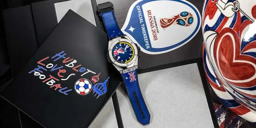 Hublot presenta il suo primo (e costosissimo) smartwatch dedicato ai mondiali