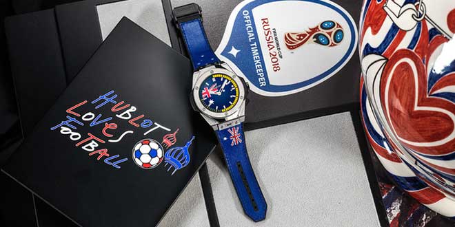 Hublot presenta il suo primo (e costosissimo) smartwatch dedicato ai mondiali