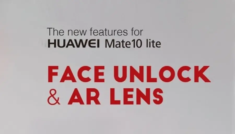 Huawei Mate 10 Lite: disponibile ufficialmente il Face Unlock