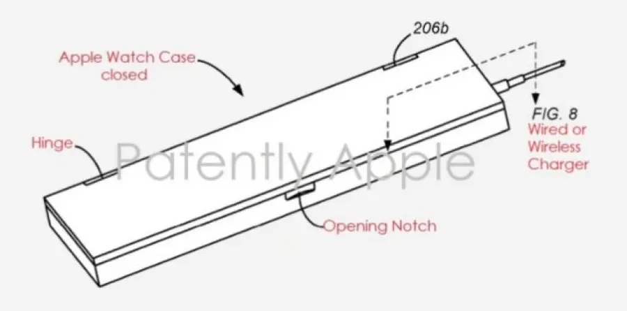 Apple brevetta un battery case per Apple Watch