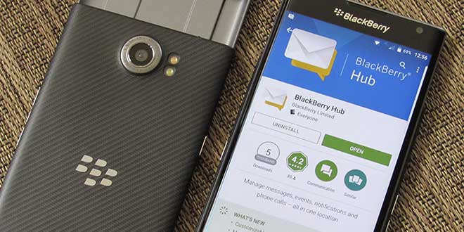 BlackBerry Hub, Calendario e Scheda Produttività si aggiornano sul Play Store