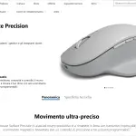 Microsoft Italia, arrivano Surface Precision Mouse e Arc Mouse Nero