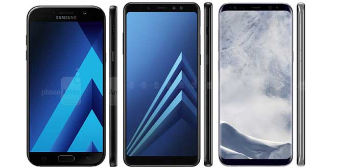 I nuovi smartphone Samsung di fascia media avranno Infinity Display