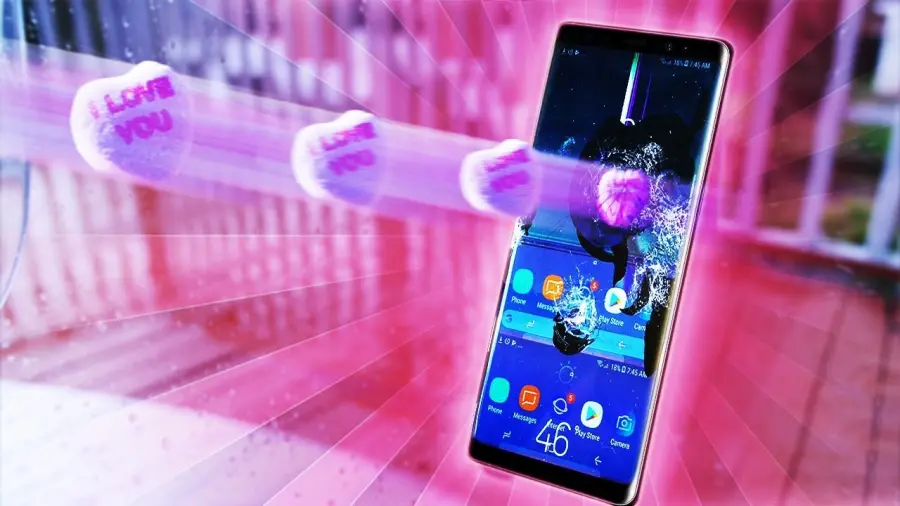 Samsung Galaxy Note 8, a San Valentino viene torturato