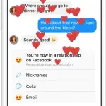 Facebook messenger aggiunge nuovi effetti per San Valentino