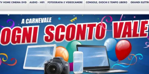 Offerte Trony online per il Carnevale disponibili fino al 15 febbraio