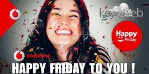 Vodafone Happy Friday oggi torna con 4 GIGA in regalo per una settimana