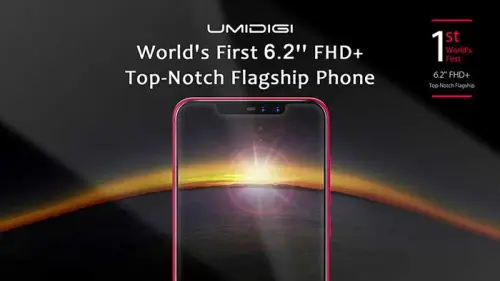 UMIDIGI Z2, il primo al mondo con schermo da 6,2 pollici con Top-Notch