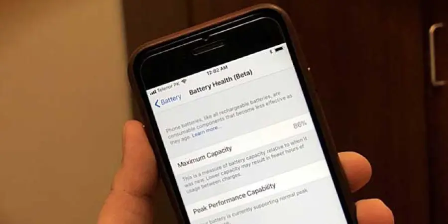 iOS 11.3 beta 2 inserisce monitoraggio dello stato di salute della batteria