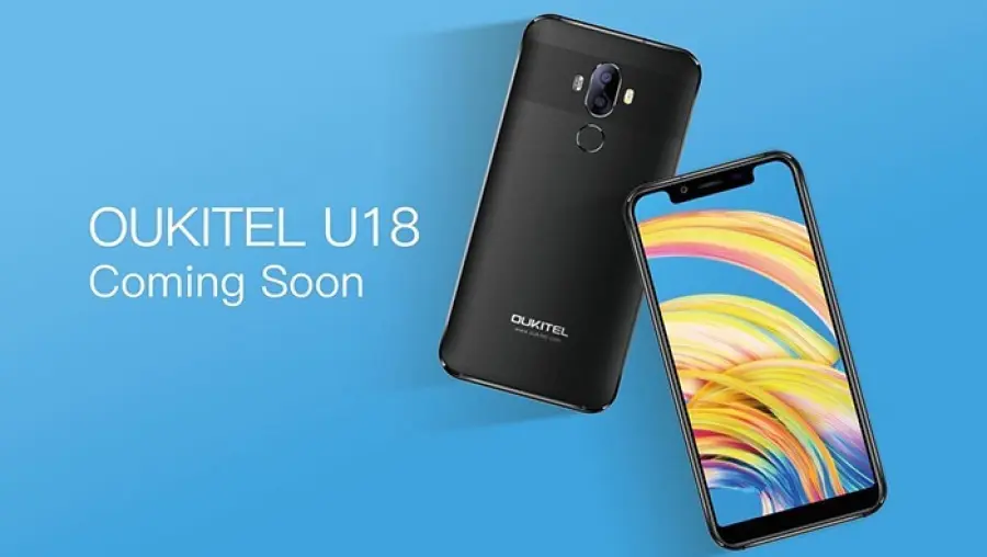OUKITEL U18: confermate le specifiche, 4 GB di RAM e batteria da 4000mAh