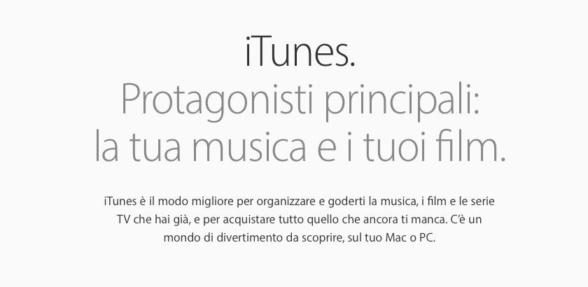Apple iTunes 12.7.3 appare tra gli aggiornamenti del Mac App Store