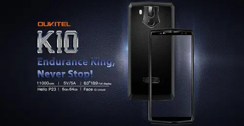 OUKITEL K10, i giochi girano bene ma il test AnTuTu lascia a desiderare