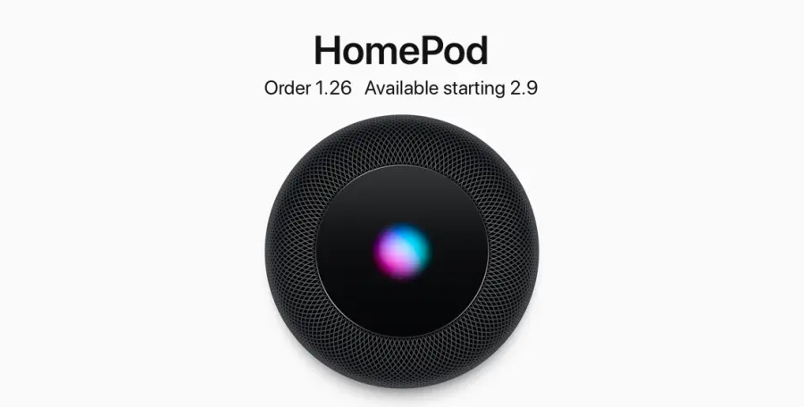 HomePod sarà disponibile dal 9 di febbraio