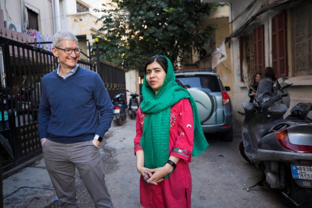 Apple aiuterà il Malala Fund per l'istruzione delle donne in paesi poveri