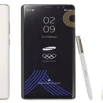 Galaxy Note 8 si fa bello per le Olimpiadi 2018