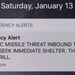 Apple avverte le Hawaii riguardo un missile balistico in arrivo, ma è un errore