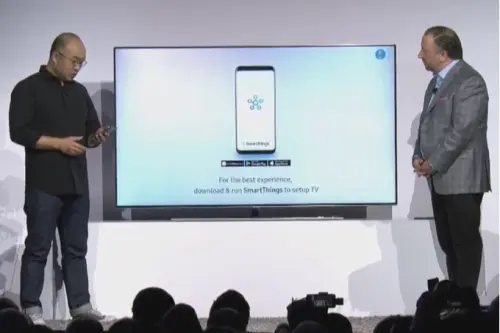 Samsung Effortless Login per configurare una smart TV con semplicità grazie allo smartphone