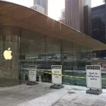 Apple Store: a Chicago problemi di neve
