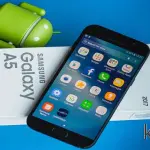 Galaxy A5 2017 si aggiorna con novità su sicurezza e fotocamera