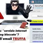 Bancoposta, servizio Internet Banking bloccato? Occhio all'email truffa