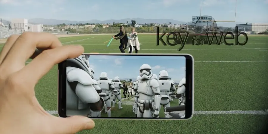 Google: adesivi AR di 