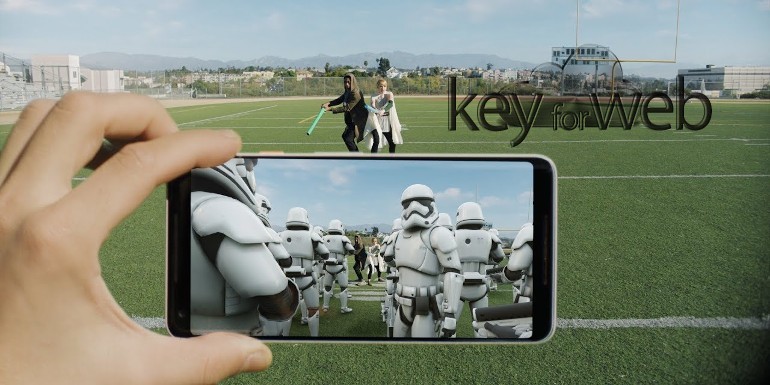 Google: adesivi AR di 