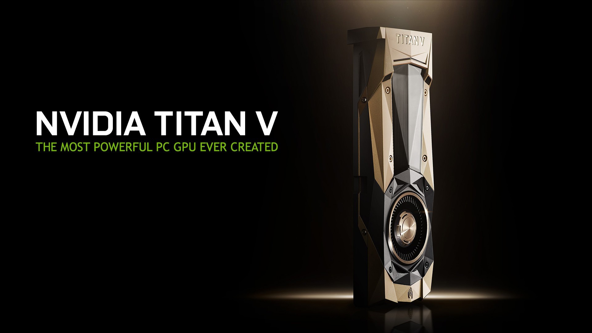 Nvidia svela TITAN V, scheda grafica da 110 Teraflop di potenza