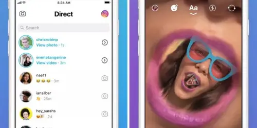 Instagram lancia Direct, un'app di messaggistica stand-alone