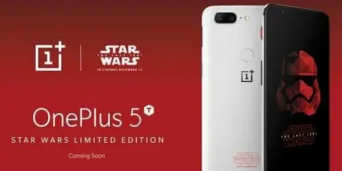 OnePlus 5T Star Wars Edition arriva in Europa