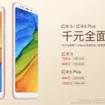 Xiaomi Redmi 5 e 5 Plus ufficiali: fascia media ad un prezzo entry level