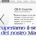 Come trovare il codice seriale del nostro Mac