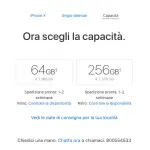iPhone X disponibile in Italia ora in sole 1-2 settimane