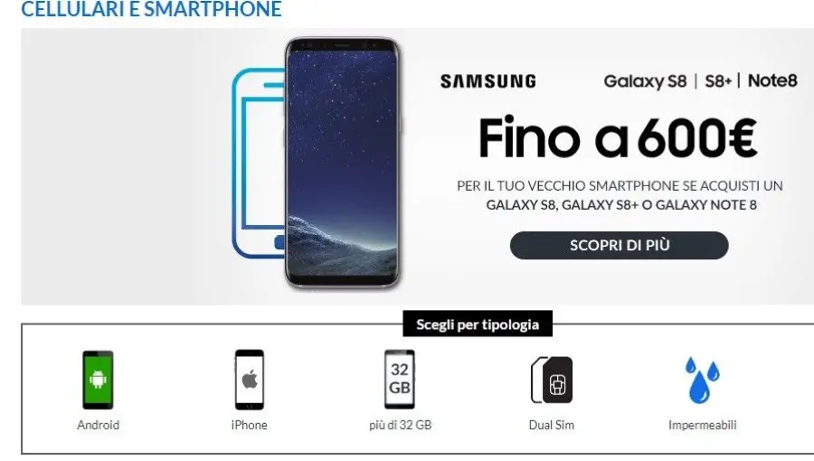 Problemi con offerte ePrice del Black Hour: prezzo iPhone 8 e Galaxy S8 pre Black Friday 2017