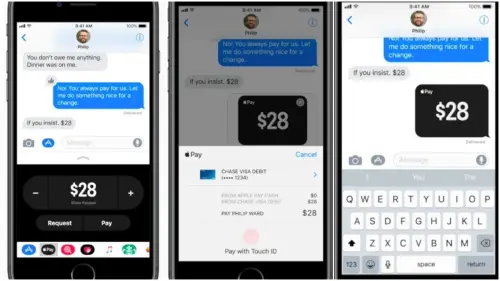 Apple Pay Cash sarà implementato in iOS 11.2