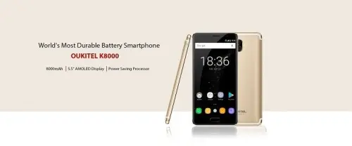 OUKITEL K8000 lo smartphone più duraturo al mondo