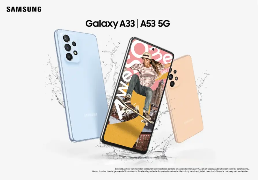 Samsung Galaxy A53 5G e A33 5G: annunciata la nuova fascia media
