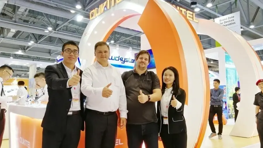 OUKITEL porta 20 Smartphone al Global Sources Electronics Exhibition di Hong Kong