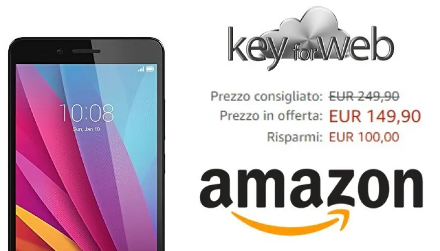 Offerte Amazon da saldo: Honor 5X, portalo a casa per 149 euro