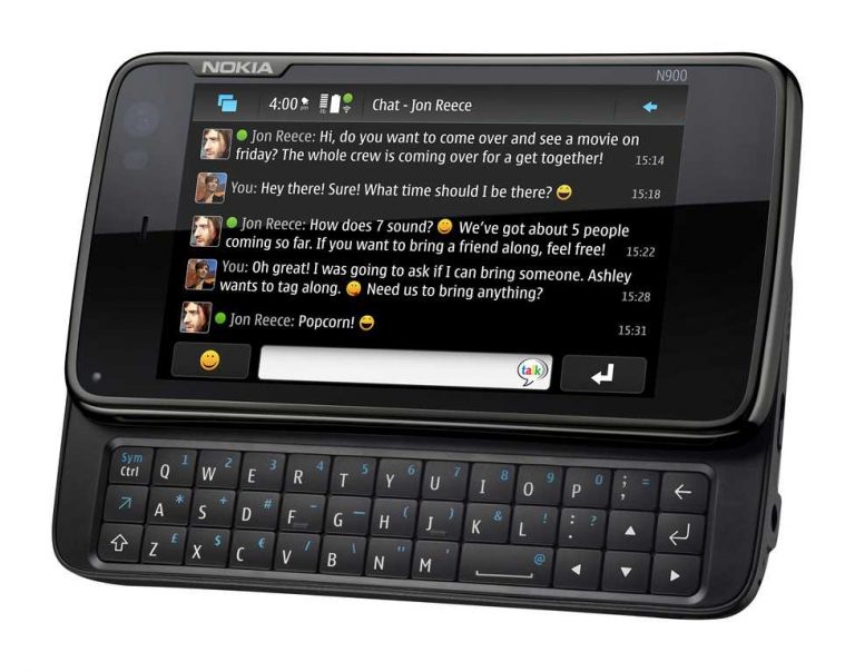 Nokia N900 con OS Android 2.1