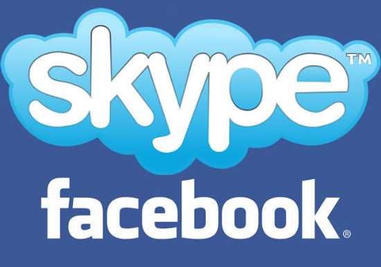 Videochiamate skype-Facebook